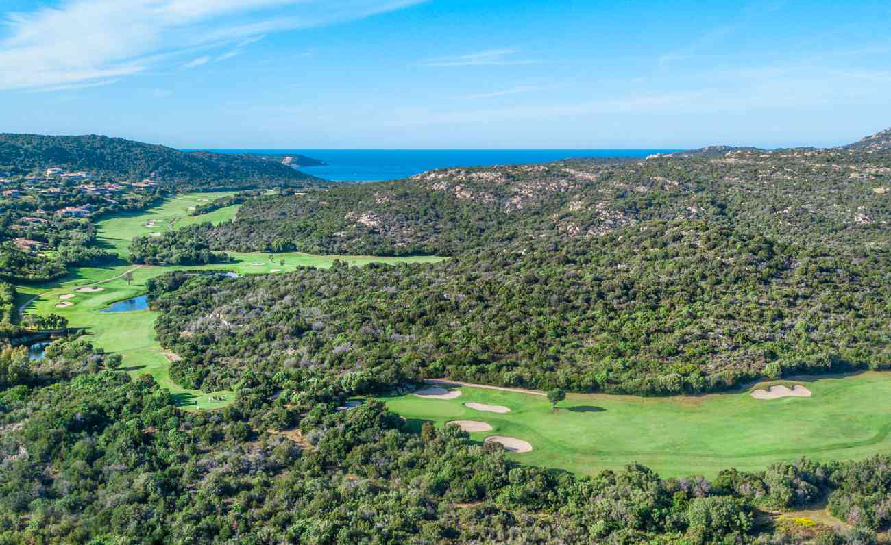 Giochiamo a golf a inizio estate