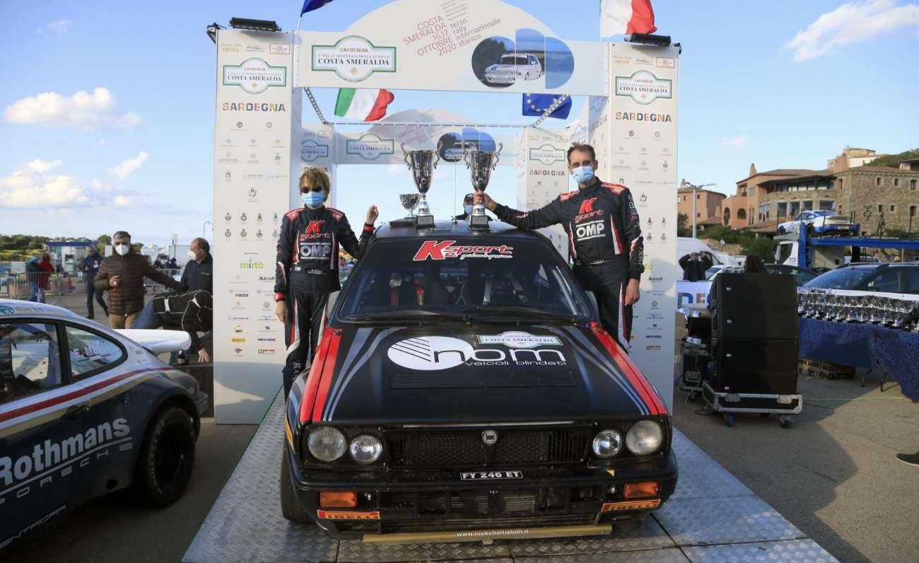 Lucky e Pons vincono il Rally storico Costa Smeralda