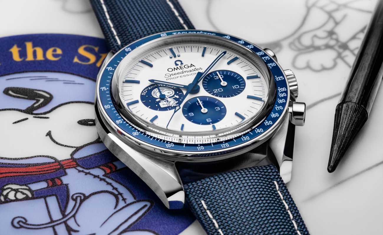 Snoopy torna sul quadrante dell’Omega Speedmaster