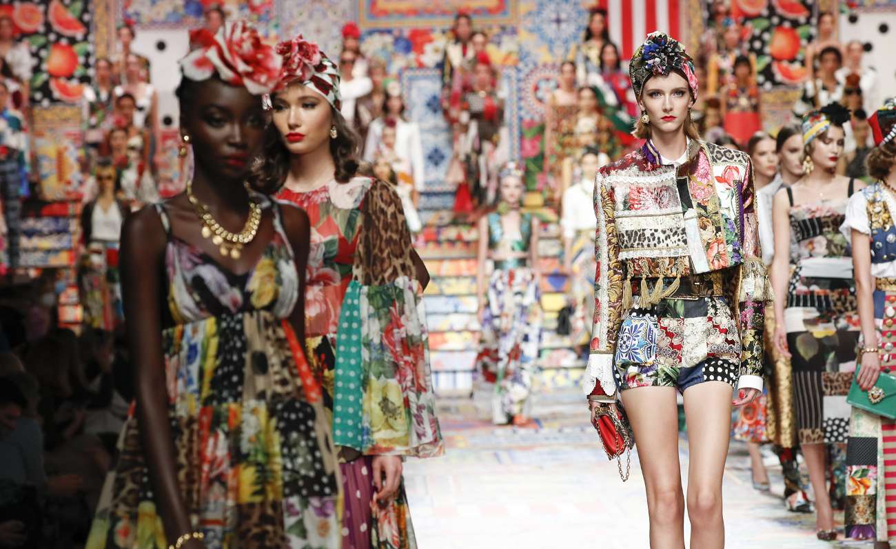 Dolce & Gabbana: il ritorno trionfale del patchwork