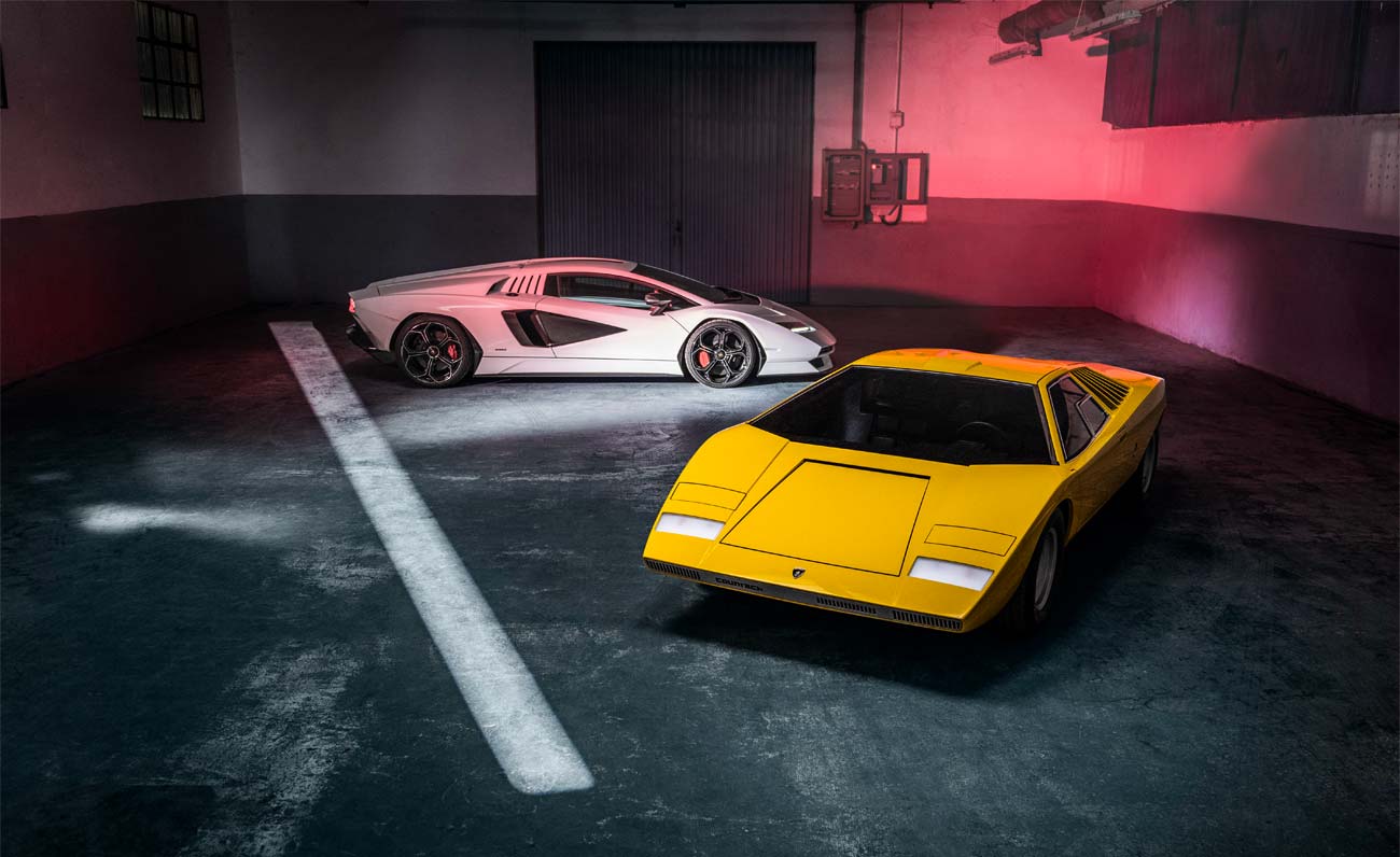 Lamborghini Countach, 50 anni per un’icona senza tempo