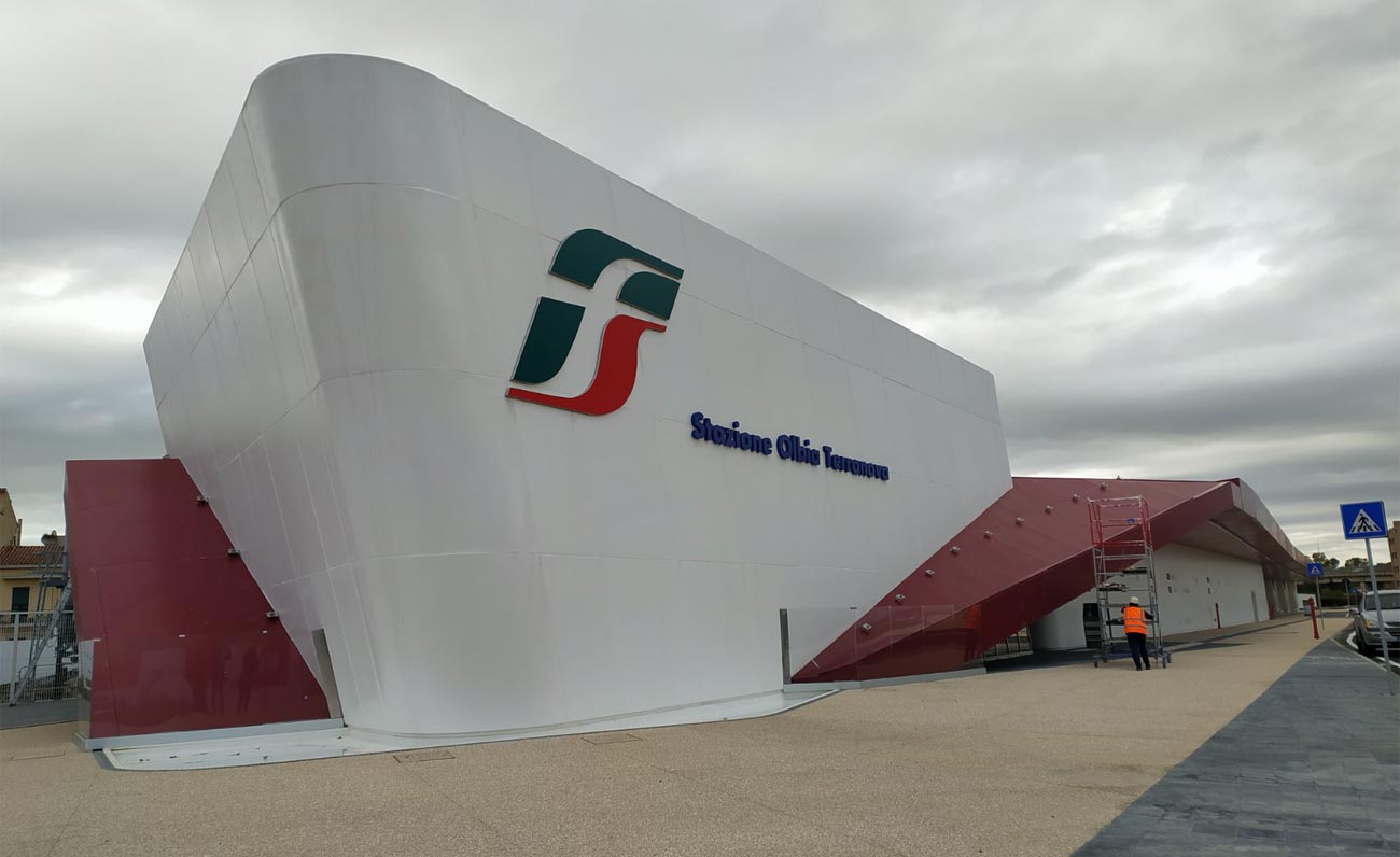 A Olbia c’è una nuova stazione ferroviaria