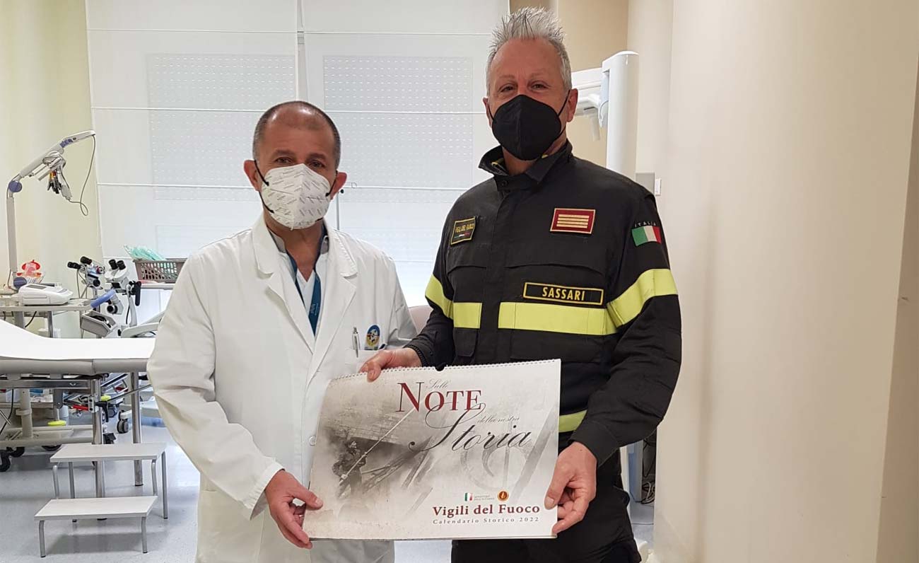 Capitaneria di Porto di Olbia e vigili del fuoco aderiscono alle “giornate del cuore” del Mater Olbia