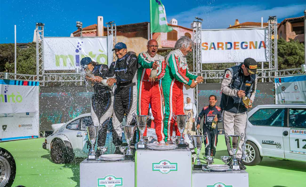 Mannino e Giannone conquistano il Rally Storico Costa Smeralda