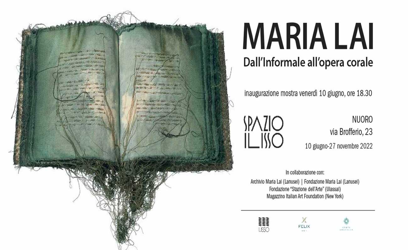 Maria Lai dal 10 giugno in mostra allo spazio Illisso di Nuoro