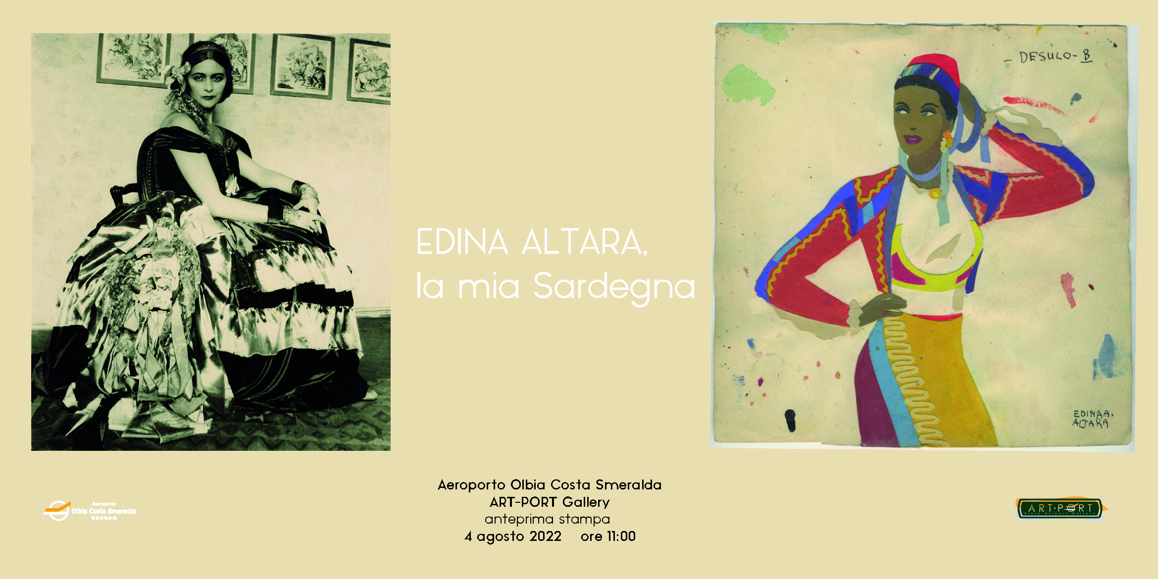 La Sardegna di Edina Altara in mostra a Olbia