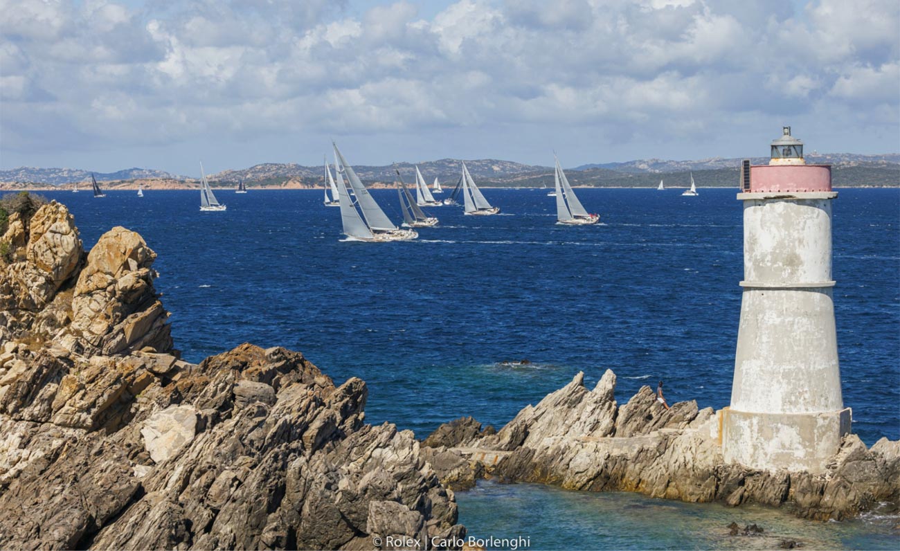 Lo show della Rolex Swan Cup a Porto Cervo