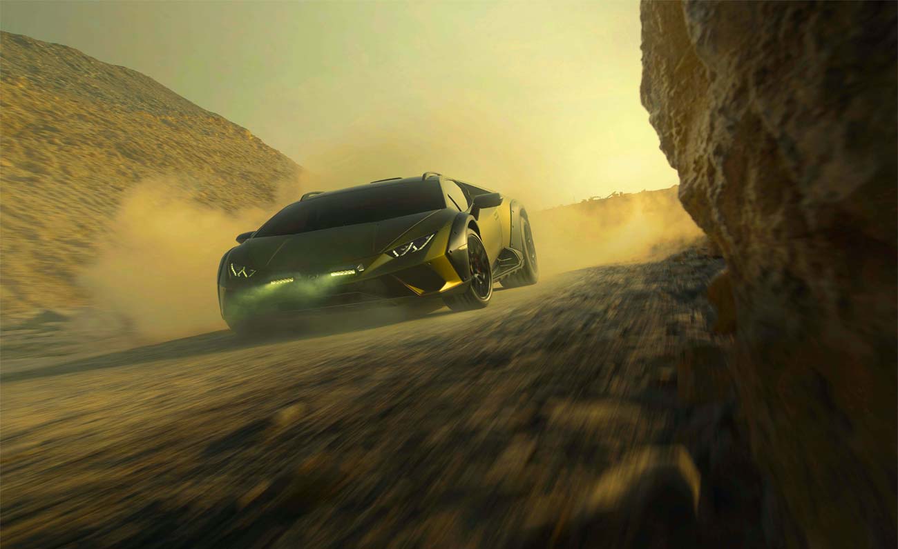 Rivoluzione in casa Lamborghini: arriva la Huracàn Sterrato