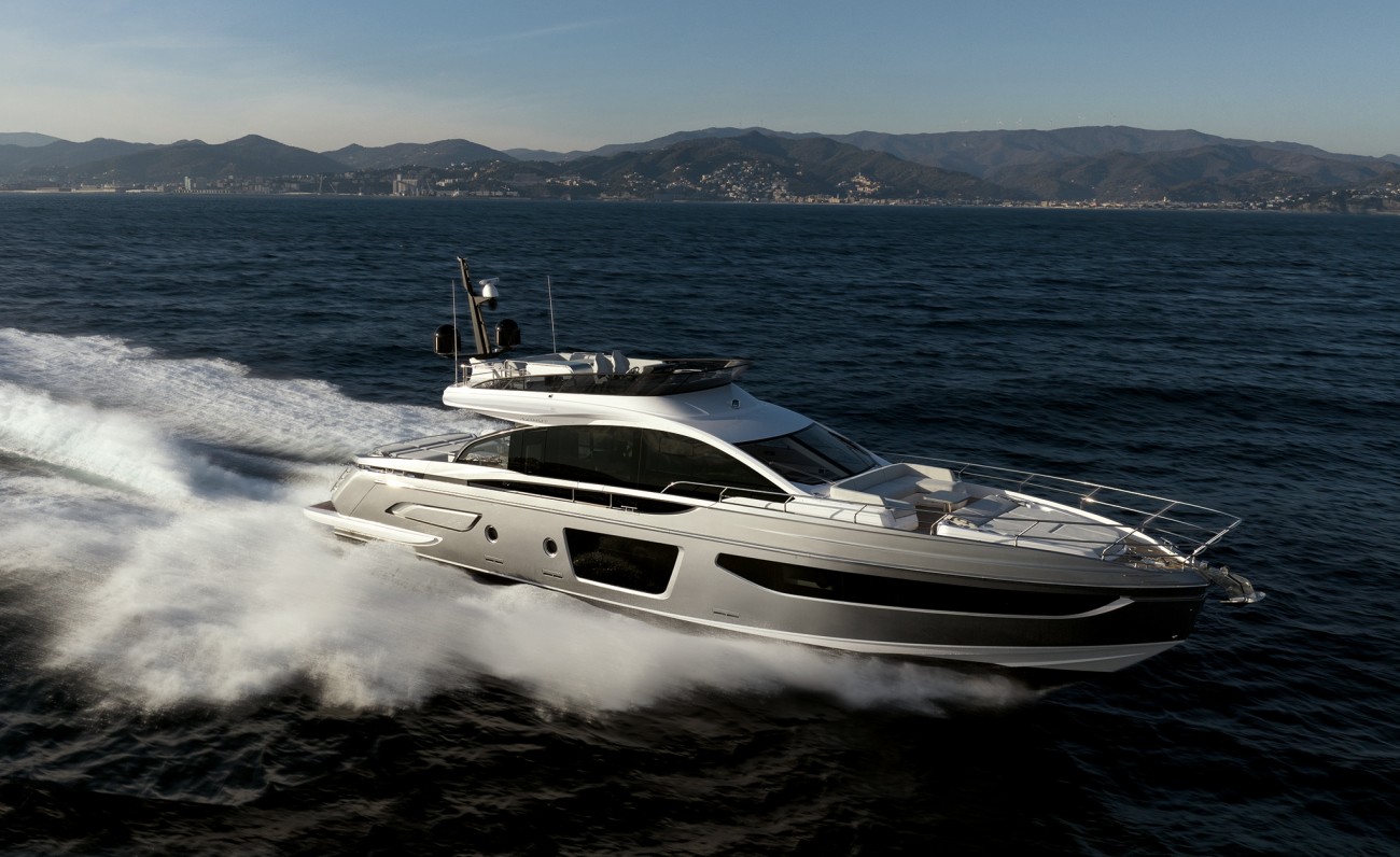 Yacht Azimut S7, tecnica a basso impatto ambientale
