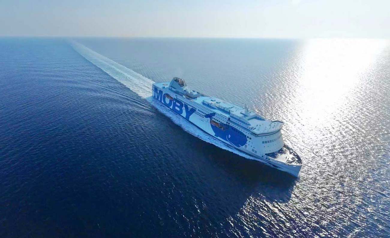 Moby Fantasy a Olbia: ecco il traghetto più grande del mondo