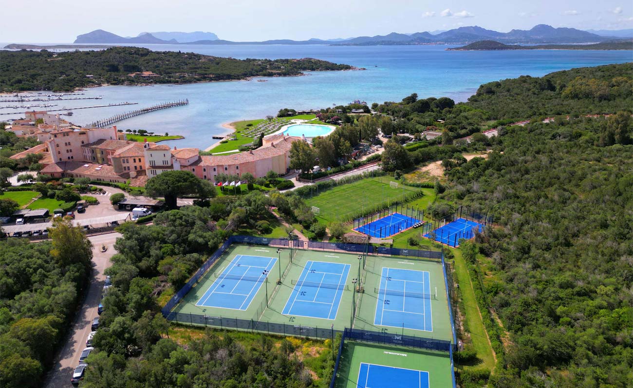 All’Hotel Cala di Volpe sbarca il tennis di Patrick Mouratoglou