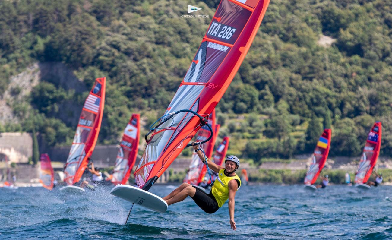 Fred Pilloni del team Young Azzurra conquista il titolo europeo IQ Foil