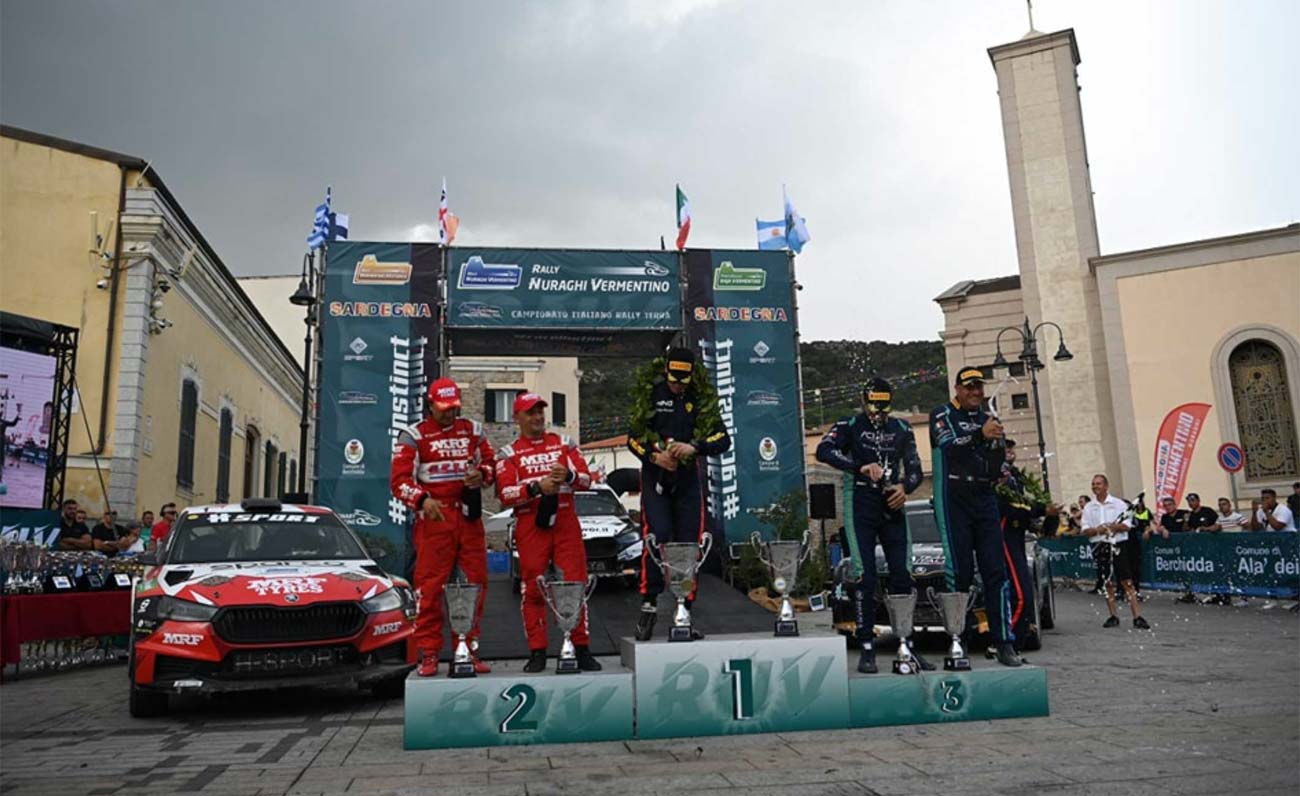 Rally dei Nuraghi e del Vermentino: trionfano Gryazin e Aleksandrov