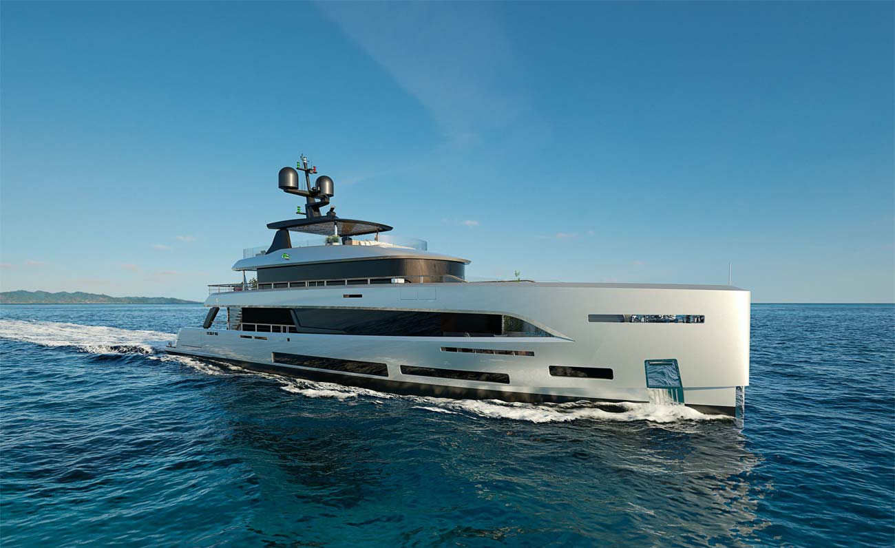 Al via la costruzione del Sirena Superyacht